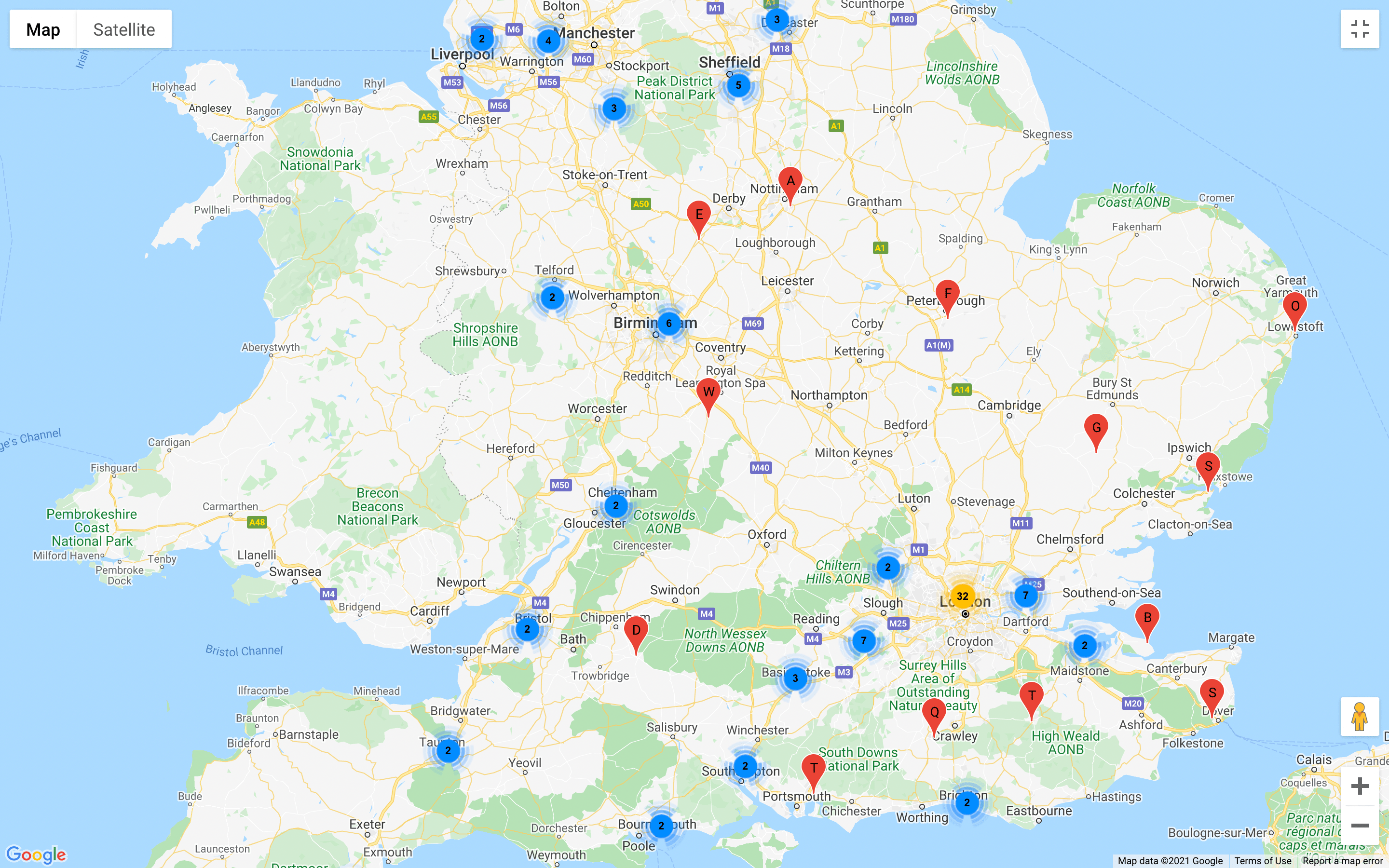 School Map View | LetsLocalise